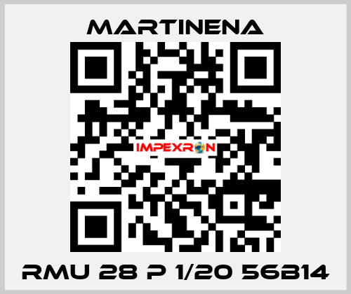 RMU 28 P 1/20 56B14 Martinena