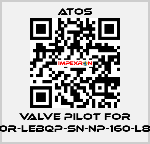 valve pilot for DLKZ0R-LEBQP-SN-NP-160-L81 Q 10 Atos