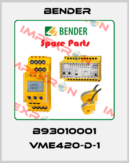 B93010001 VME420-D-1 Bender