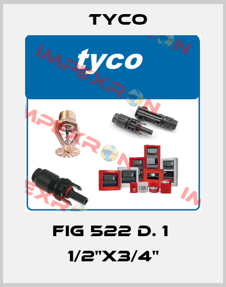 FIG 522 d. 1  1/2"x3/4" TYCO