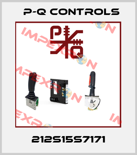 212S15S7171 P-Q Controls