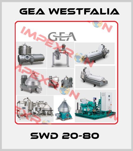 SWD 20-80  Gea Westfalia