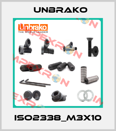 ISO2338_M3X10 Unbrako