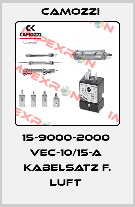 15-9000-2000  VEC-10/15-A  KABELSATZ F. LUFT  Camozzi