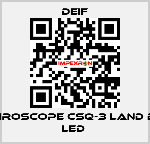 SYNCHROSCOPE CSQ-3 LAND BASED LED  Deif