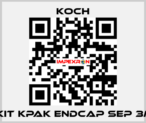 8" KIT KPAK ENDCAP SEP 3mm KOCH