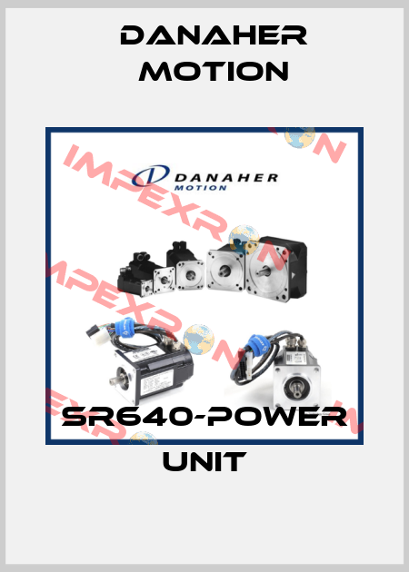 SR640-power unit Danaher Motion