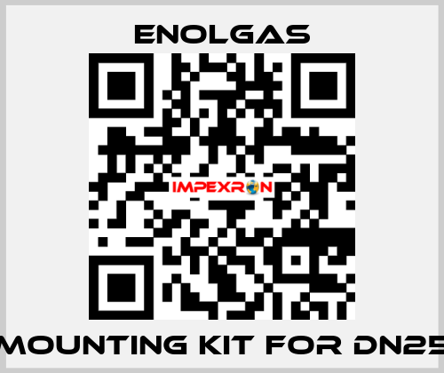 mounting kit for DN25 Enolgas