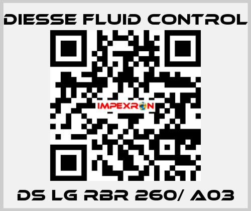 DS LG RBR 260/ A03 DIESSE Fluid Control