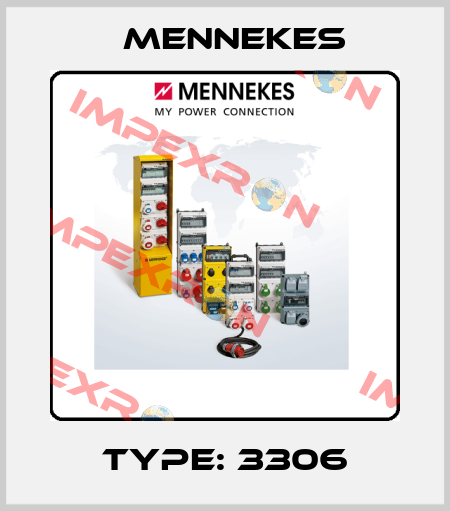 Type: 3306 Mennekes