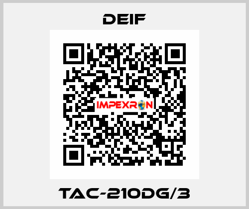 TAC-210DG/3 Deif