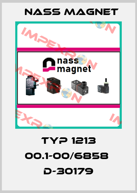 TYP 1213 00.1-00/6858  D-30179 Nass Magnet