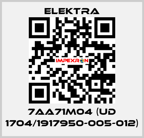 7AA71M04 (UD 1704/1917950-005-012) ELEKTRA