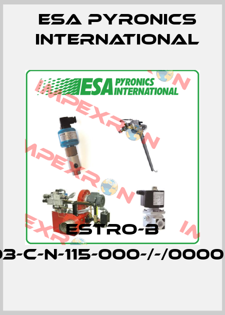 ESTRO-B A-001-05-03-C-N-115-000-/-/000000///10004 ESA Pyronics International