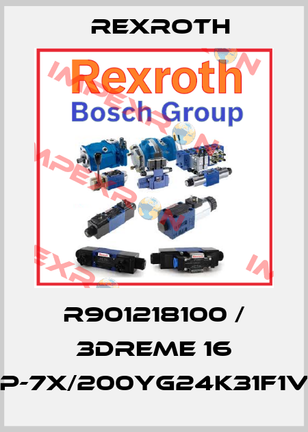 R901218100 / 3DREME 16 P-7X/200YG24K31F1V Rexroth