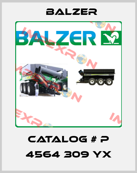 Catalog # P 4564 309 YX Balzer