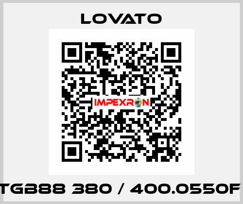 TGB88 380 / 400.0550F  Lovato