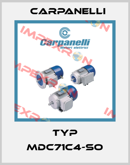 Typ MDC71c4-SO Carpanelli
