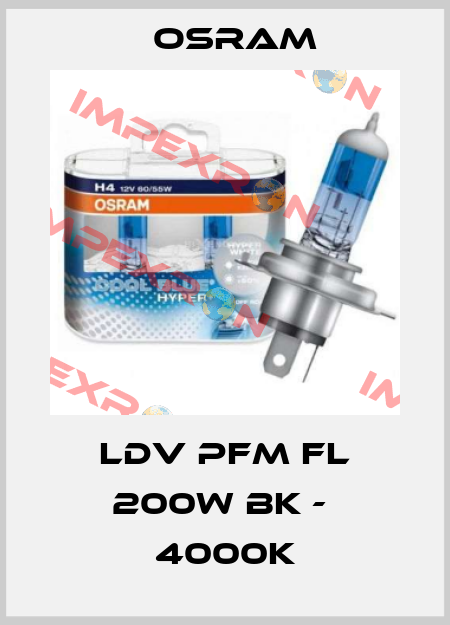   LDV PFM FL 200W BK -  4000K Osram