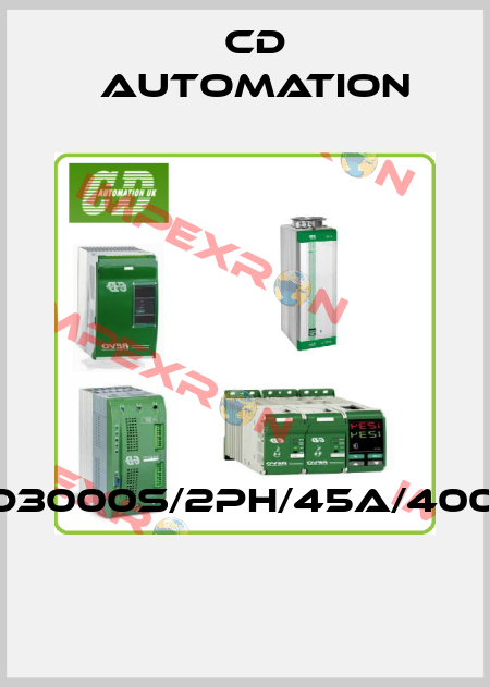 CD3000S/2PH/45A/400V  CD AUTOMATION