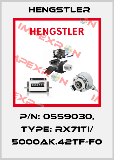 p/n: 0559030, Type: RX71TI/ 5000AK.42TF-F0 Hengstler