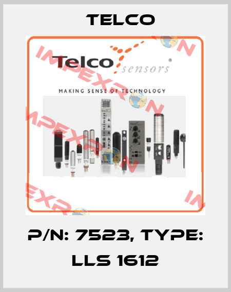 p/n: 7523, Type: LLS 1612 Telco