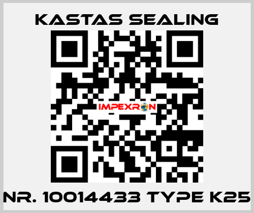 Nr. 10014433 Type K25 Kastas Sealing