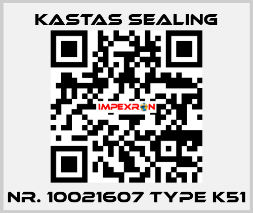 Nr. 10021607 Type K51 Kastas Sealing