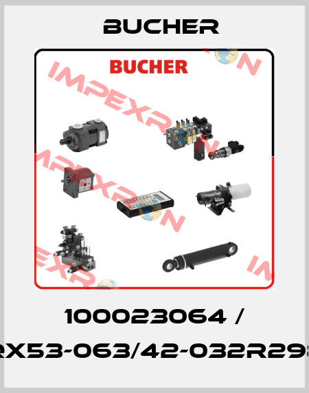 100023064 / QX53-063/42-032R298 Bucher