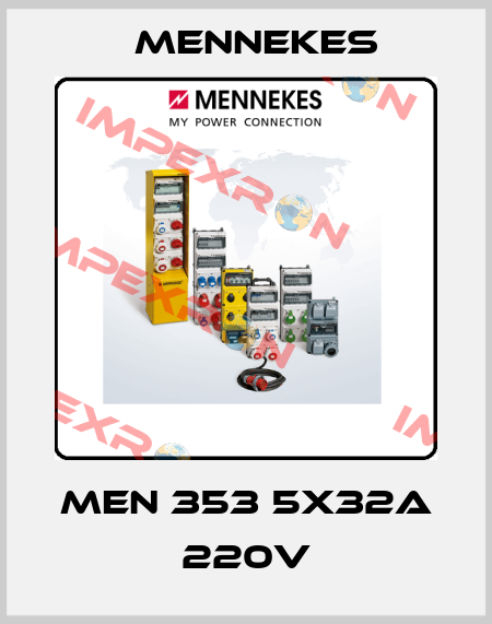 MEN 353 5X32A 220V Mennekes