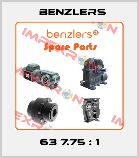 63 7.75 : 1 Benzlers