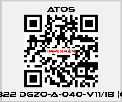 050322 DGZO-A-040-V11/18 (OEM) Atos