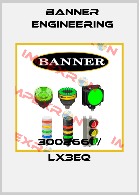 3002661 / LX3EQ Banner Engineering