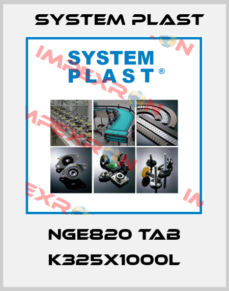 NGE820 TAB K325x1000L System Plast