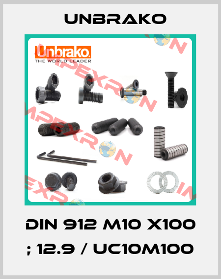 DIN 912 M10 x100 ; 12.9 / UC10M100 Unbrako