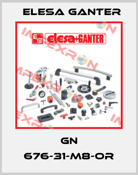 GN 676-31-M8-OR Elesa Ganter