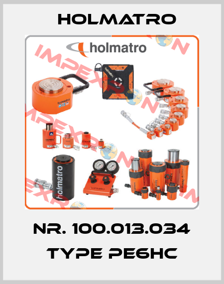 Nr. 100.013.034 Type PE6HC Holmatro
