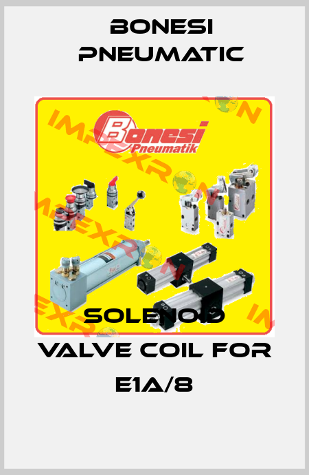 solenoid valve coil for E1A/8 Bonesi Pneumatic