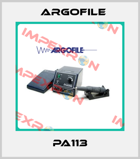PA113 Argofile