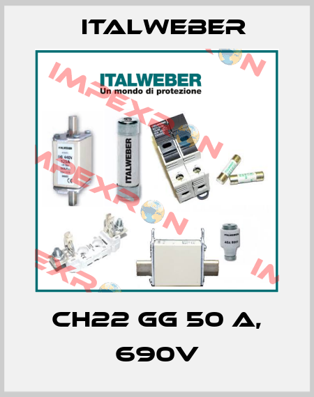 CH22 gG 50 A, 690V Italweber