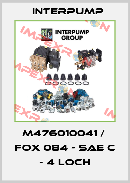 M476010041 /  FOX 084 - SAE C - 4 Loch Interpump