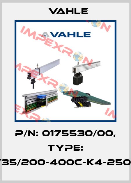 P/n: 0175530/00, Type: DT-UDV35/200-400C-K4-2500PE-CB Vahle