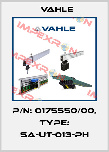 P/n: 0175550/00, Type: SA-UT-013-PH Vahle