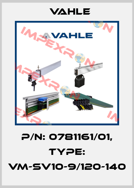 P/n: 0781161/01, Type: VM-SV10-9/120-140 Vahle