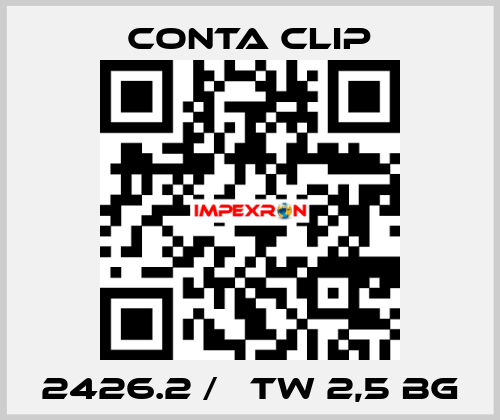 2426.2 /   TW 2,5 BG Conta Clip