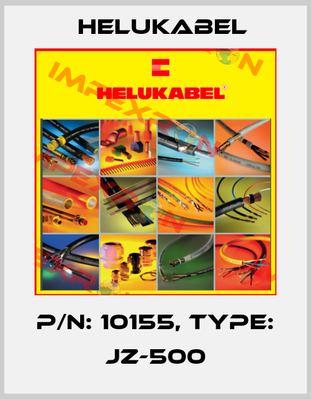 P/N: 10155, Type: JZ-500 Helukabel