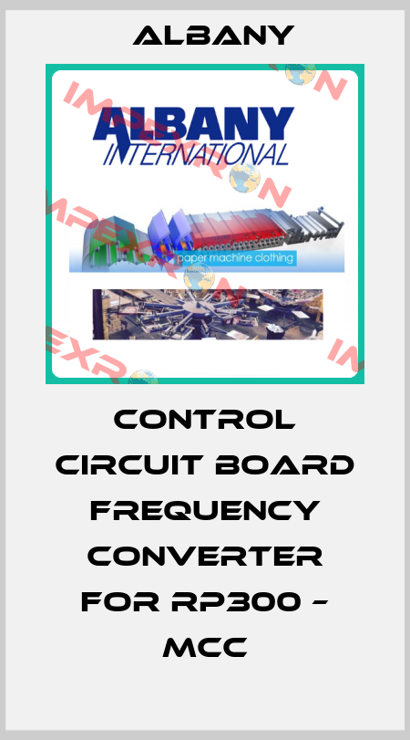 Control circuit board frequency converter for RP300 – MCC Albany