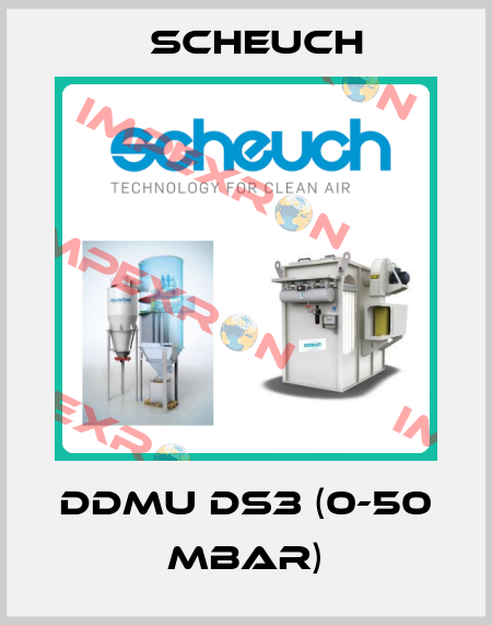 DDMU DS3 (0-50 mbar) Scheuch