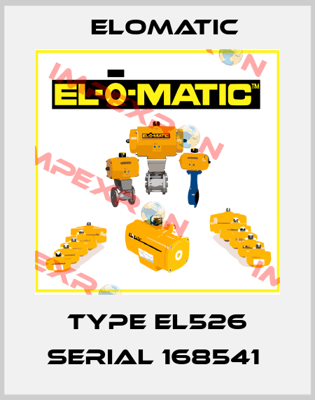 TYPE EL526 SERIAL 168541  Elomatic