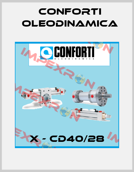 X - CD40/28 Conforti Oleodinamica